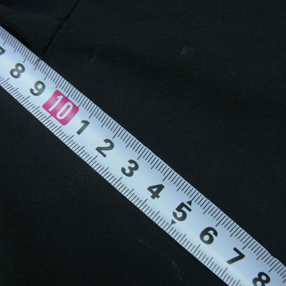 エリオット エミル 23SS SS23_M_10_091_BLK01 FRAZIL CARGO TROUSER ジップデザイン ナイロン カーゴ パンツ ブラック系 44【美品】【中古】