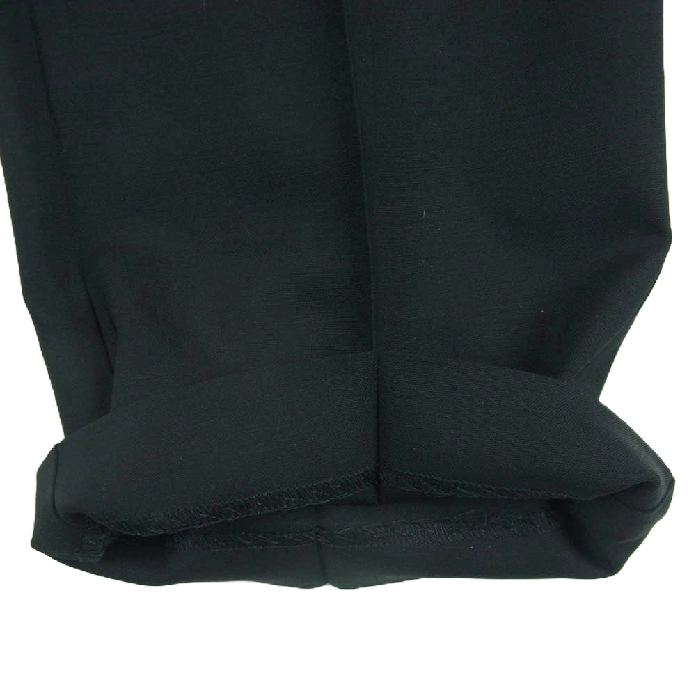Rick Owens リックオウエンス 22SS RU01B1390-ZL DRAWSTRING SLIM LONG WOOL PANTS ドローストリング スリム ロング ウール パンツ スラックス ブラック系 50【美品】【中古】