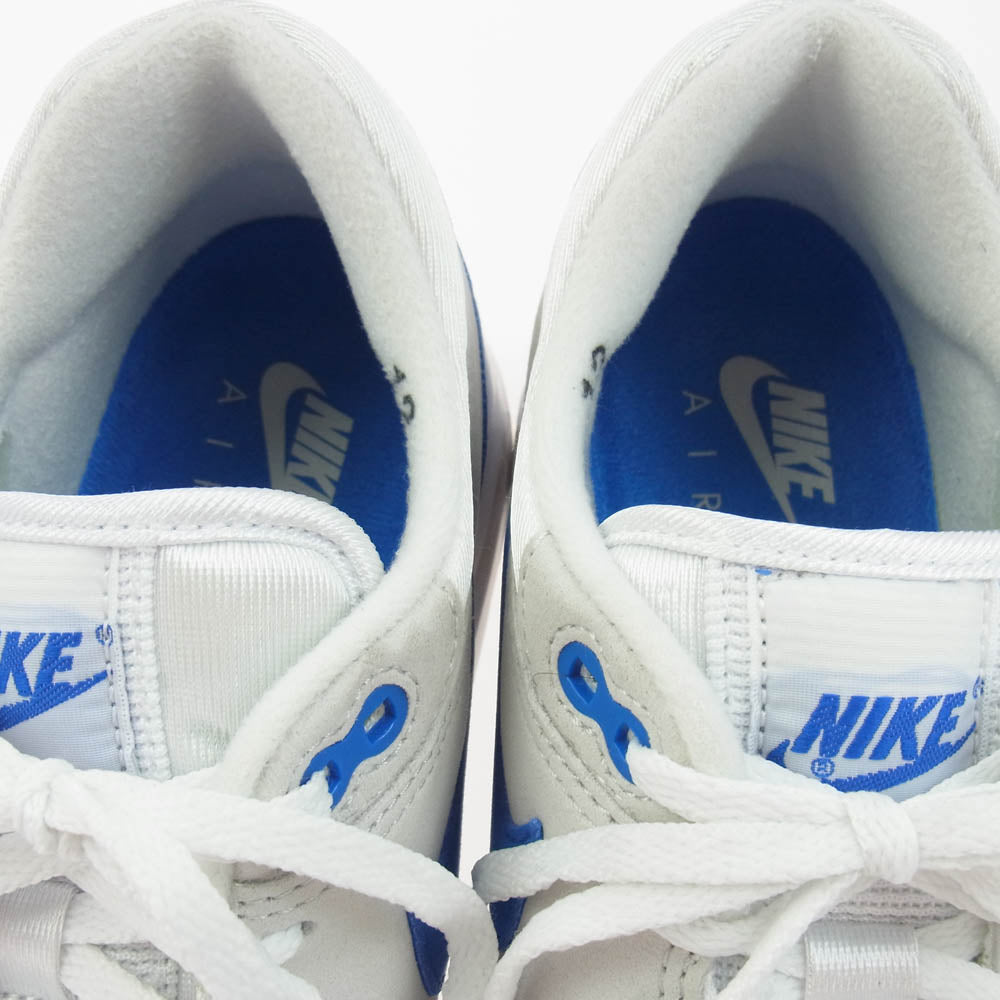 NIKE ナイキ DO9844-101 Women's Air Max 1 86 Royal Blue ウィメンズ エアマックス1 86 ロイヤルブルー スニーカー ホワイト系 ブルー系 29cm【中古】