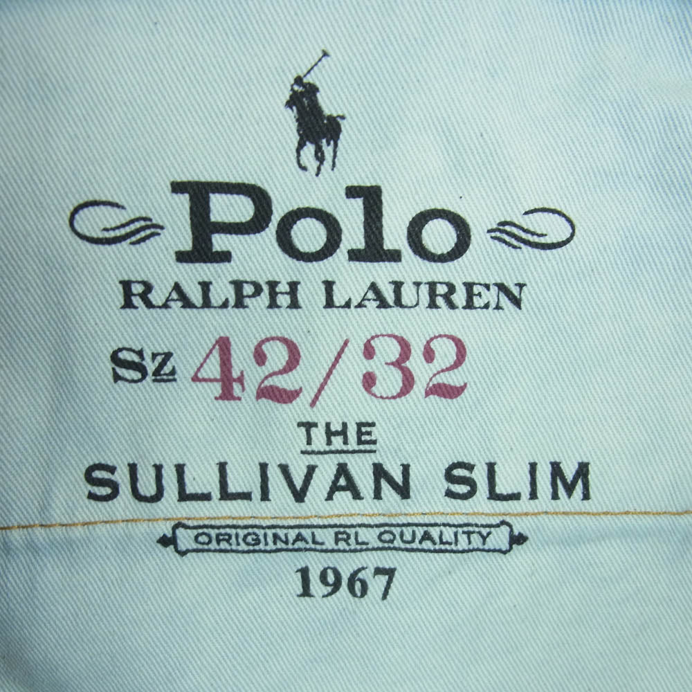 POLO RALPH LAUREN ポロ・ラルフローレン ストレート デニム パンツ ベトナム製 インディゴブルー系 W42 L32【中古】