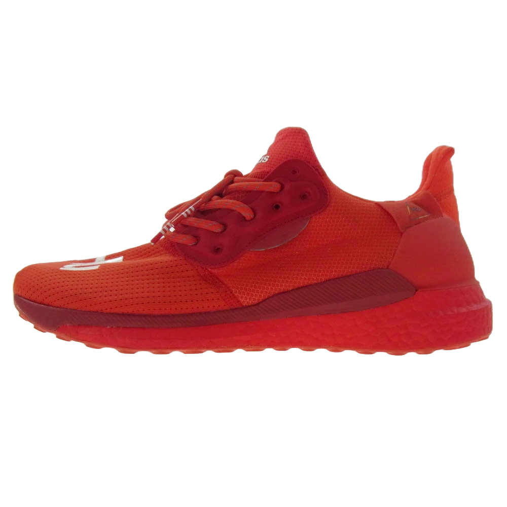 adidas アディダス EF2381 SOLAR HU PRD PHARRELL NOW IS HER TIME PACK RED ファレル・ウィリアムス ソーラー フー PRD ローカット スニーカー レッド系 29.5cm【中古】