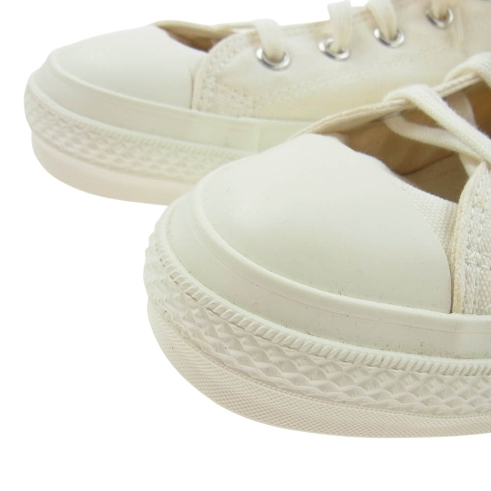 CONVERSE コンバース ALL STAR CANVAS AS J HI キャンバス ハイカット スニーカー ホワイト系 30cm【中古】