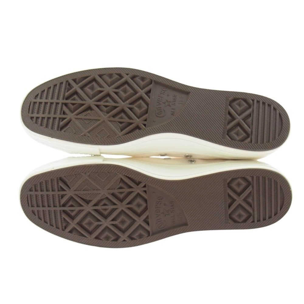 CONVERSE コンバース ALL STAR CANVAS AS J HI キャンバス ハイカット スニーカー ホワイト系 30cm【中古】