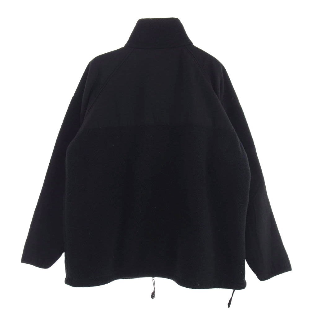 SPO100-03-D-EB88 U.S.ARMY ECWCS FLEECE JACKET GOODWILL社製 フリース ジャケット ブラック系 XL【中古】