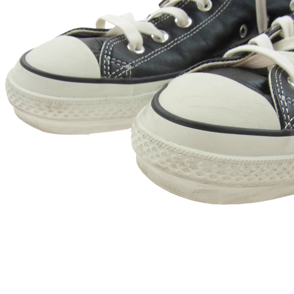 CONVERSE コンバース BILLY'S ビリーズ 別注 LEATHER ALL STAR J HI レザー オールスター ハイカット スニーカー ブラック系 30cm【中古】