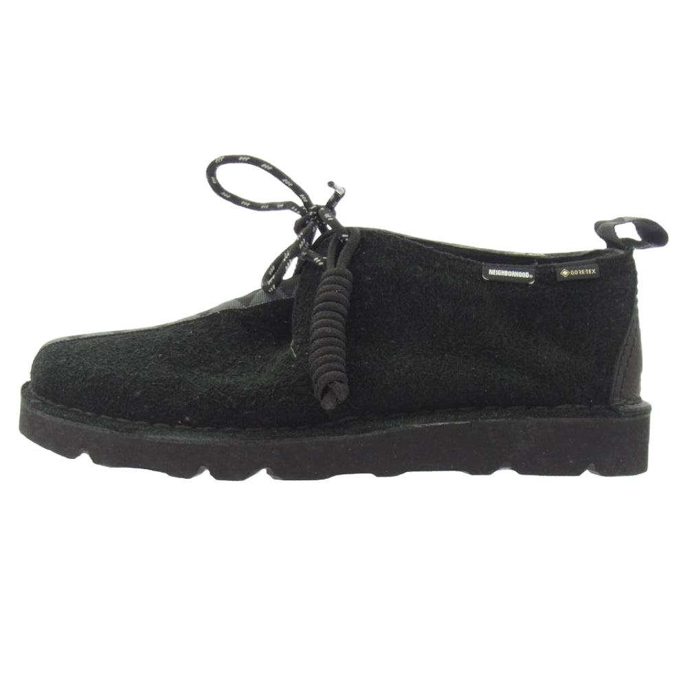 NEIGHBORHOOD ネイバーフッド × Clarks Desert Trek GTX クラークス デザート トレック ゴアテックス ブラック系 UK10【中古】