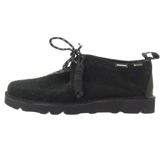 NEIGHBORHOOD ネイバーフッド × Clarks Desert Trek GTX クラークス デザート トレック ゴアテックス ブラック系 UK10【中古】