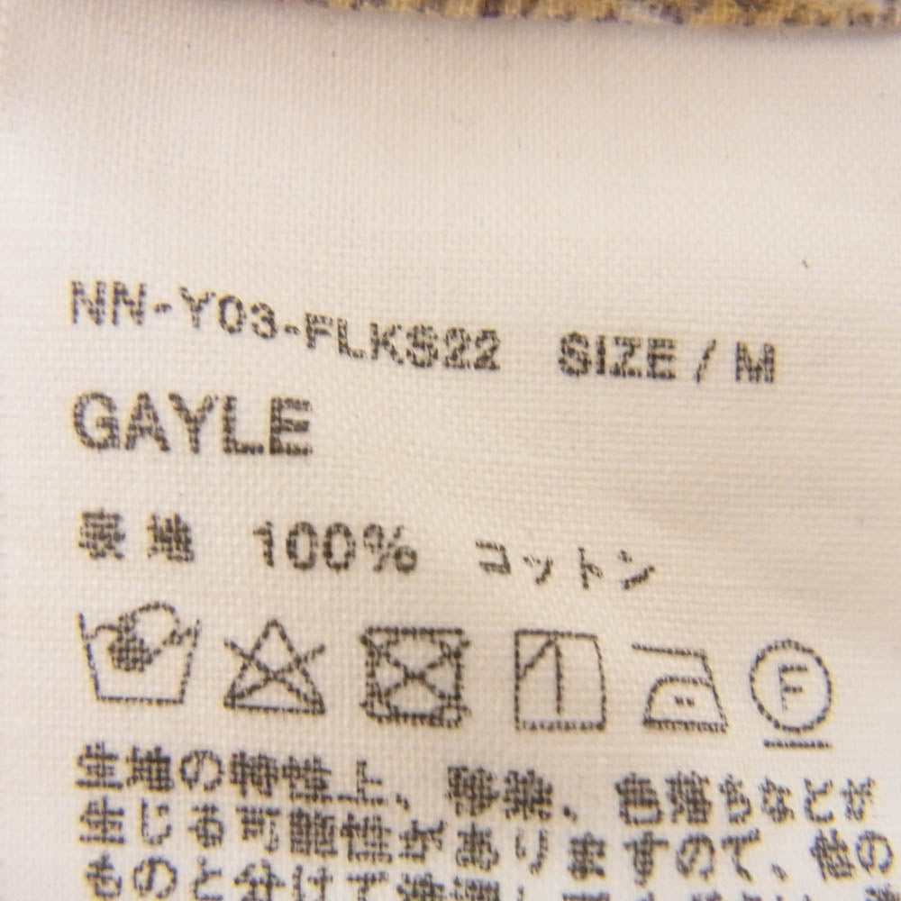 ナイスネス NN-Y03-FLKS22 開襟 花柄 半袖 シャツ マルチカラー系 M