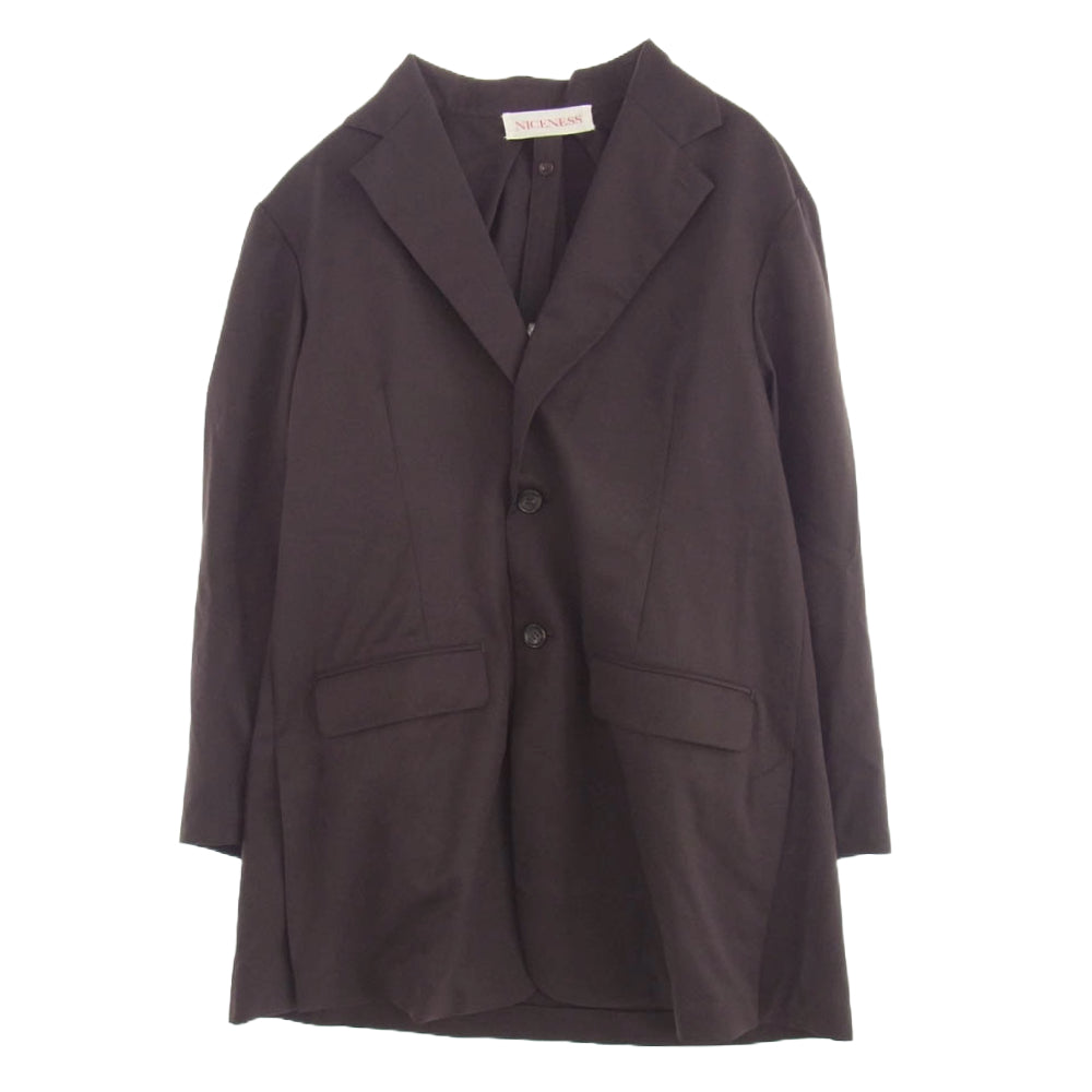 GINGER S140ハイカウントギャバジンロングJKT 【公式通販】