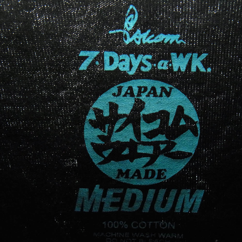 Psicom サイコム 7DAYS ロングスリーブ ポケット 長袖 Tシャツ ブラック ブルー M ブラック系 M【中古】