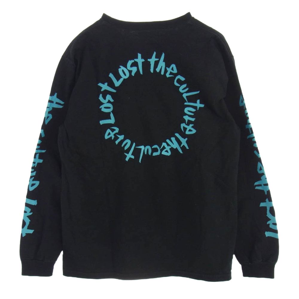 Psicom サイコム 7DAYS ロングスリーブ ポケット 長袖 Tシャツ ブラック ブルー M ブラック系 M【中古】