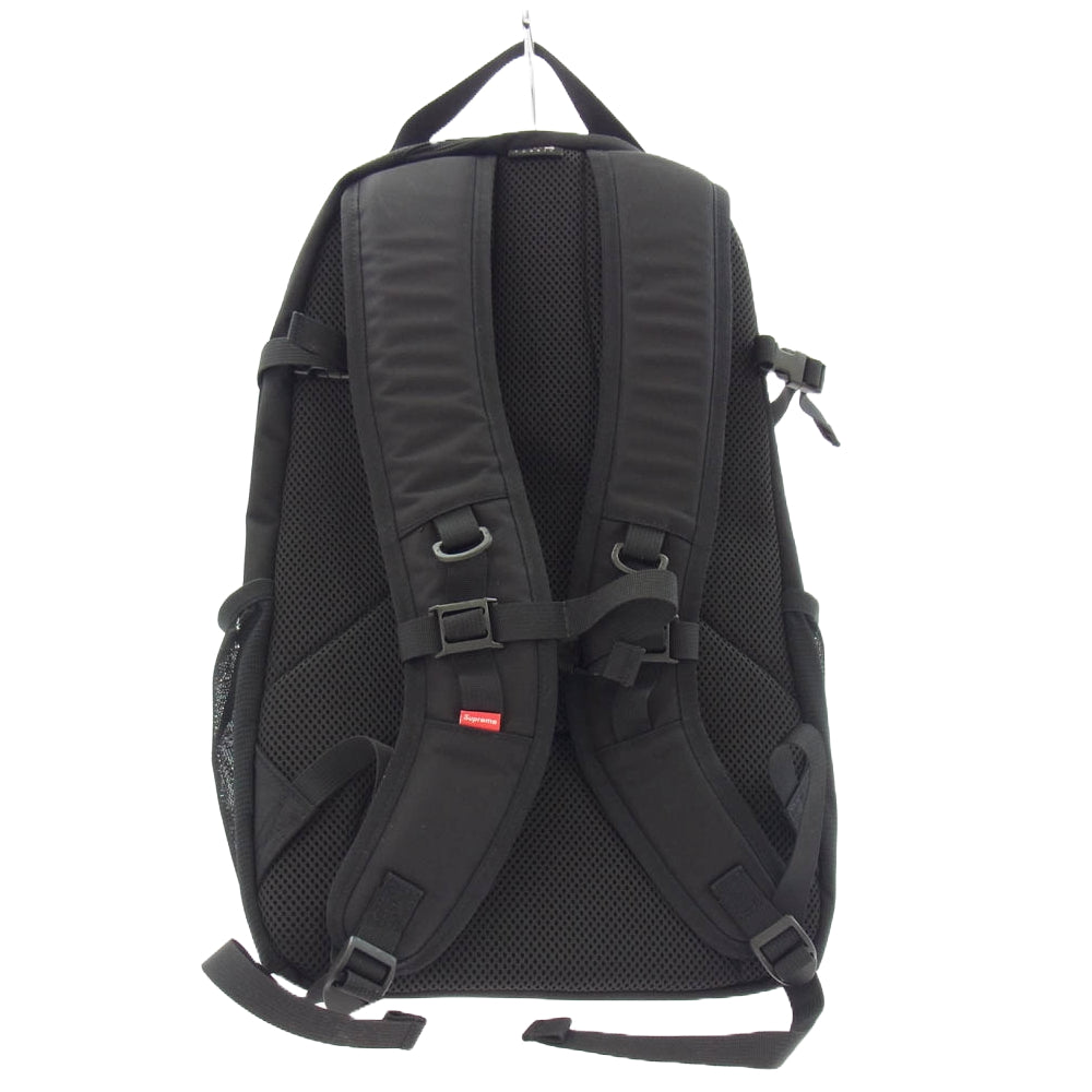 Supreme シュプリーム 18SS Cordura Ripstop Nylon Backpack コーデュラ ナイロン バックパック リュックサック ブラック系【極上美品】【中古】