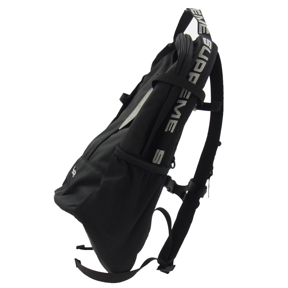 Supreme シュプリーム 18SS Cordura Ripstop Nylon Backpack コーデュラ ナイロン バックパック リュックサック ブラック系【極上美品】【中古】