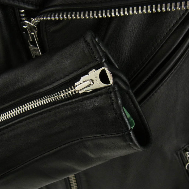 STUSSY ステューシー × Schott ショット USA製 7516 ダブルライダース