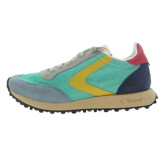 Valsport ヴァルスポルト START HERITAGE スエード マルチカラー ローカット スニーカー ライトブルー系 マルチカラー系 43【極上美品】【中古】
