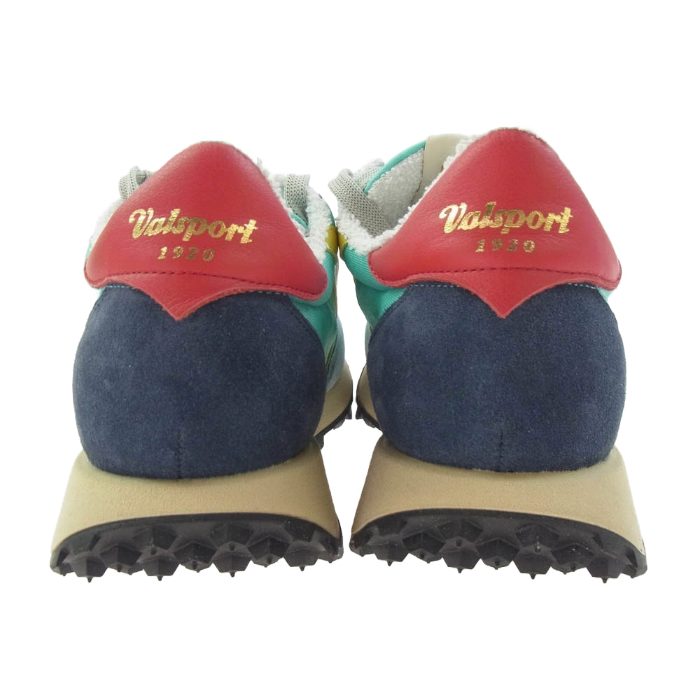Valsport ヴァルスポルト START HERITAGE スエード マルチカラー ローカット スニーカー ライトブルー系 マルチカラー系 43【極上美品】【中古】
