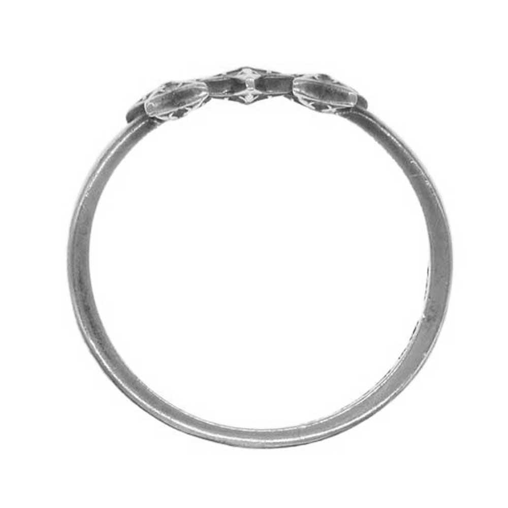 CHROME HEARTS クロムハーツ（原本有） BUBBLEGUM 3STAR バブルガム 3スター トリプルスター リング シルバー系 10号【中古】