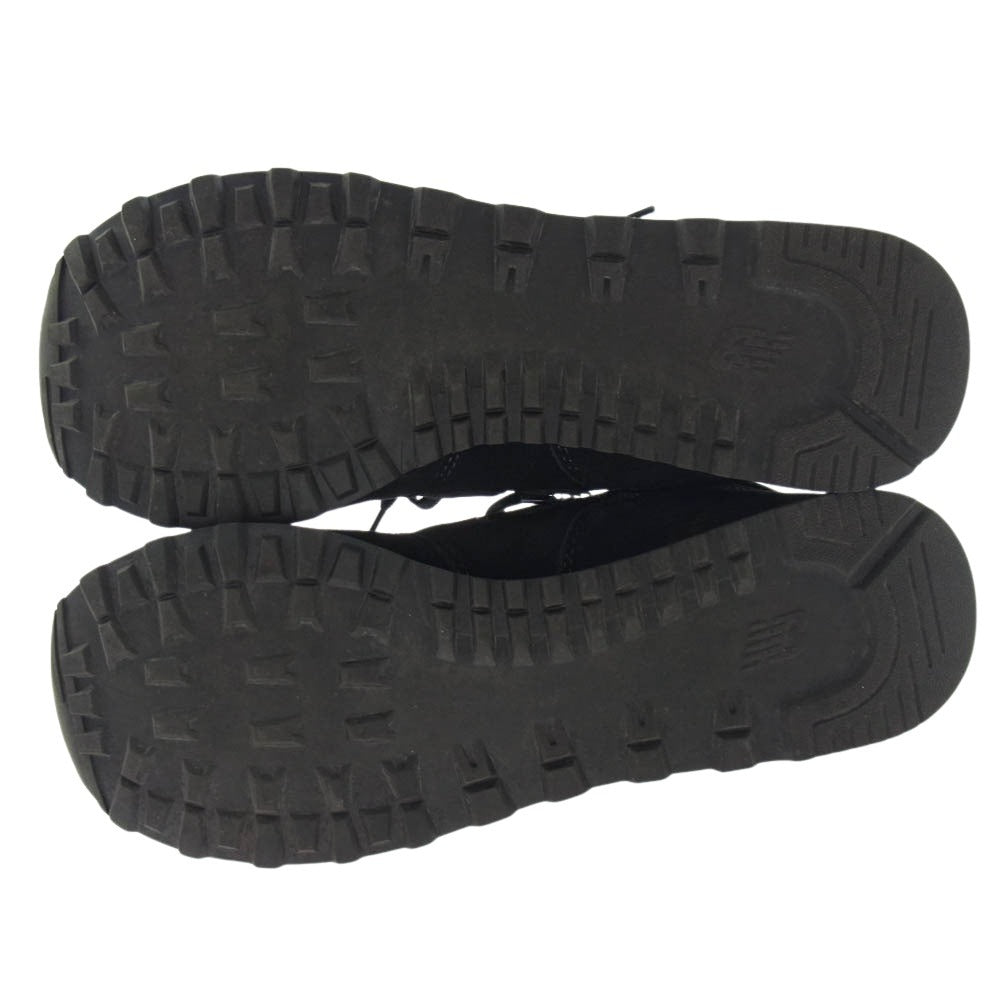 NEW BALANCE ニューバランス ML574ETE ローカット スニーカー ブラック系 28cm【中古】