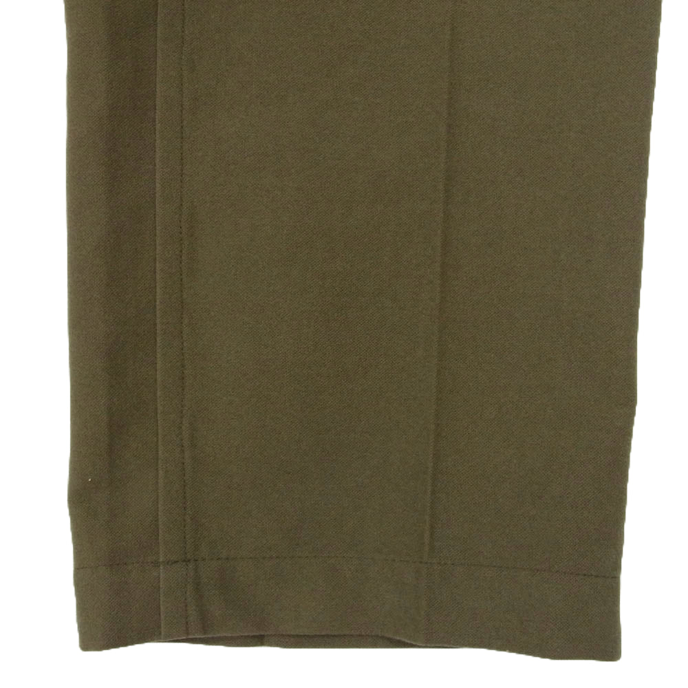 NUMBER(N)INE ナンバーナイン クークスタグ イージーウエスト ドローストリング スラックス パンツ カーキ系 4【中古】