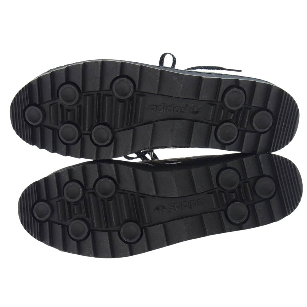 adidas アディダス ID2176 × No Sleep Rave Club Superstar Ripple Core Black Footwear White ノー・スリープ・レイヴ・クラブ スーパースター スニーカー ブラック系 28.5cm【美品】【中古】