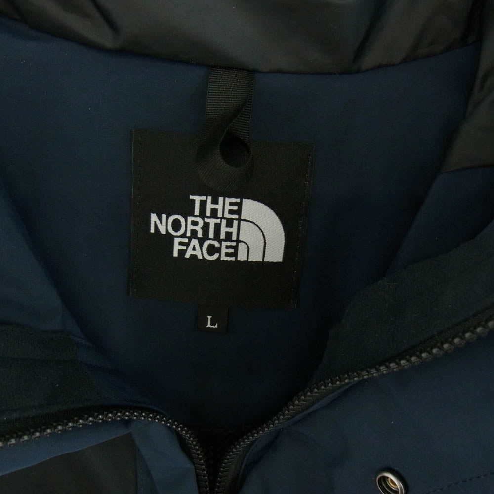 THE NORTH FACE ノースフェイス NP62450 Mountain Light Jacket マウンテン ライト ジャケット ネイビー系 ブラック系 L【中古】