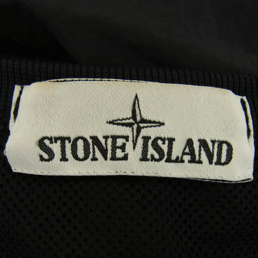 STONE ISLAND ストーンアイランド 691564012 NYLON METAL SWEAT ナイロン メタル スウェット プルオーバー ジャケット ブラック L ブラック系 L【中古】