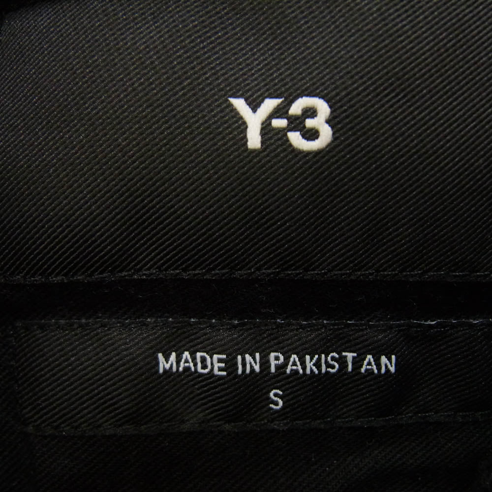 Y-3 Yohji Yamamoto ワイスリー ヨウジヤマモト ODY001 IP7698 FT HOODIE オーバーサイズ プルオーバー フーディ スウェット パーカー ブラック系 S【中古】