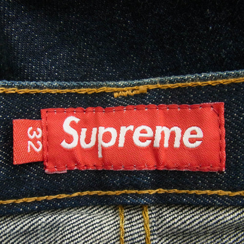 Supreme シュプリーム USA製 Trousers Denim Pants Rigid Slim Jeans 