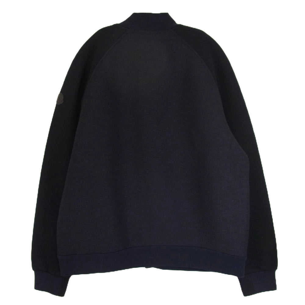 MONCLER モンクレール B2091840330 83224 モンクレールジャパンタグ MAGLIA CARDIGAN マグリア カーディガン ブルゾン ジャケット スタジャン ネイビー系 XXL【中古】