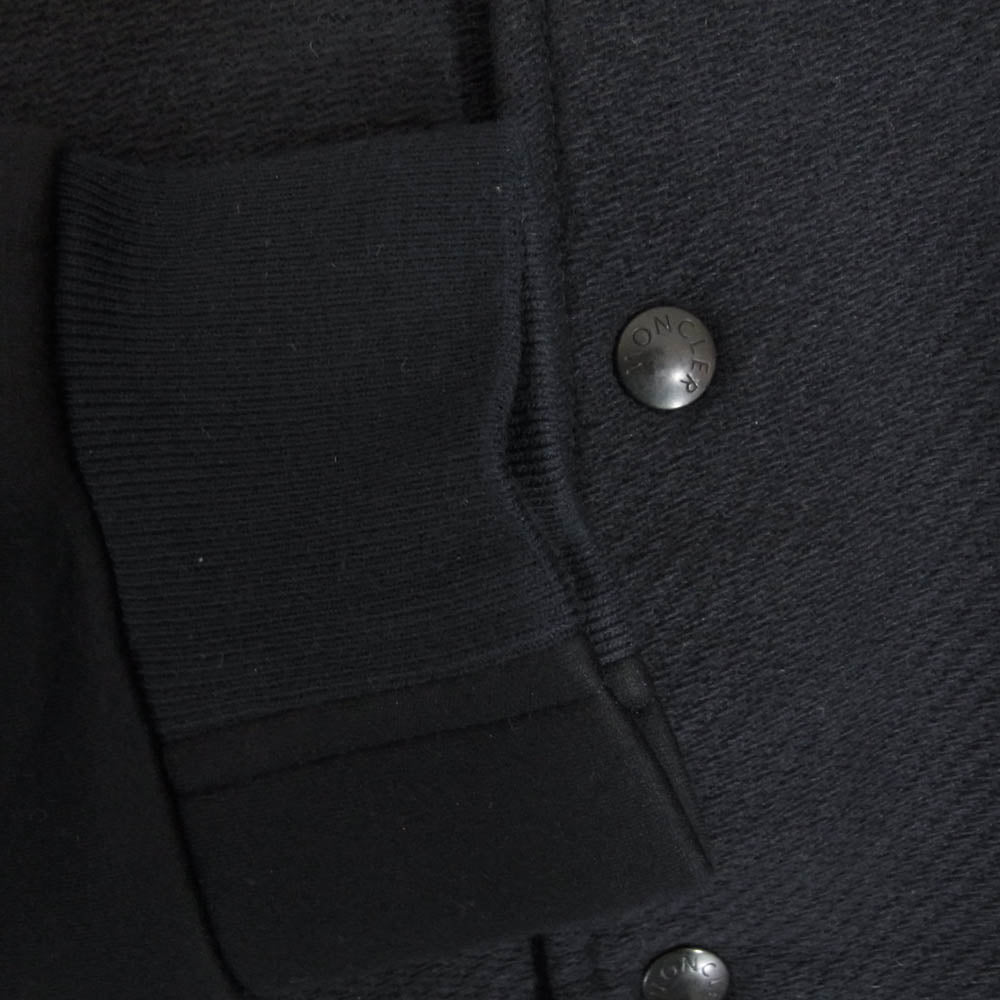 MONCLER モンクレール B2091840330 83224 モンクレールジャパンタグ MAGLIA CARDIGAN マグリア カーディガン ブルゾン ジャケット スタジャン ネイビー系 XXL【中古】