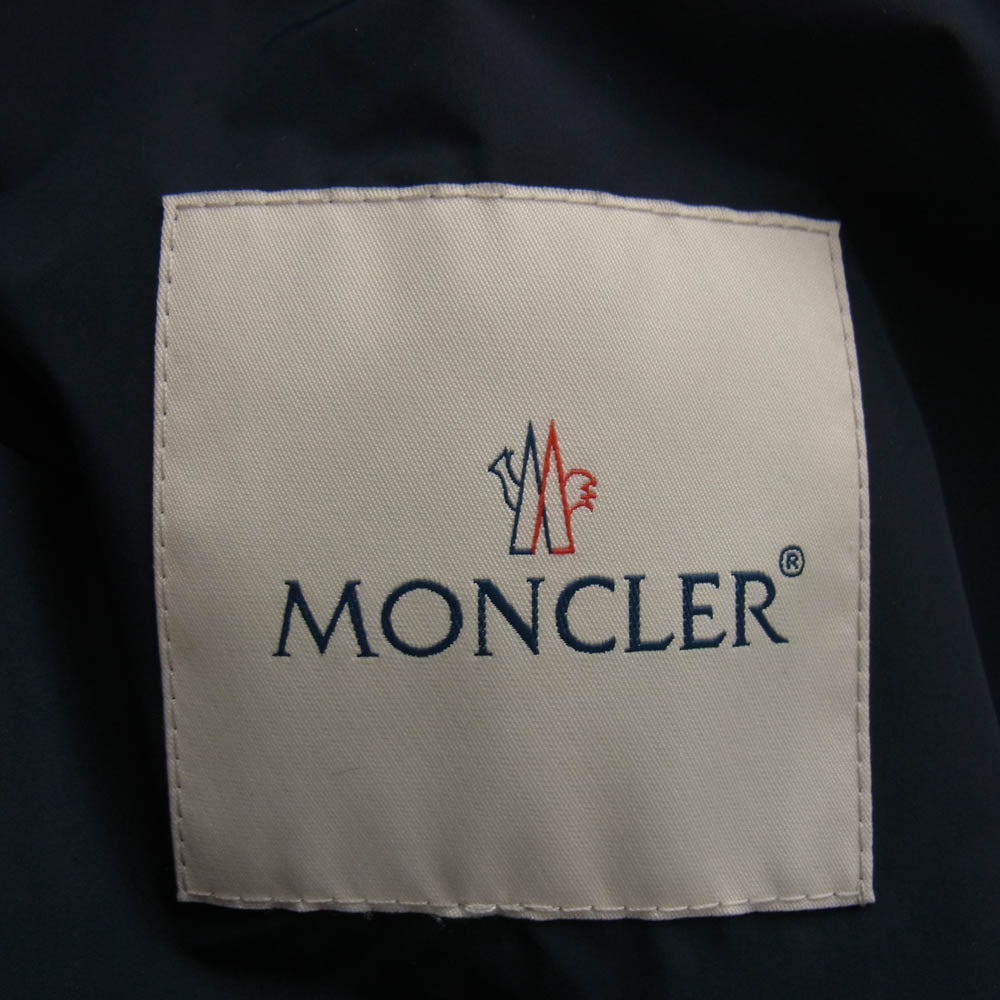 MONCLER モンクレール F10911A70840 54A91 モンクレールジャパンタグ BENOIT ブノワ フルジップ ナイロン パーカー ジャケット ネイビー ネイビー系 4【中古】