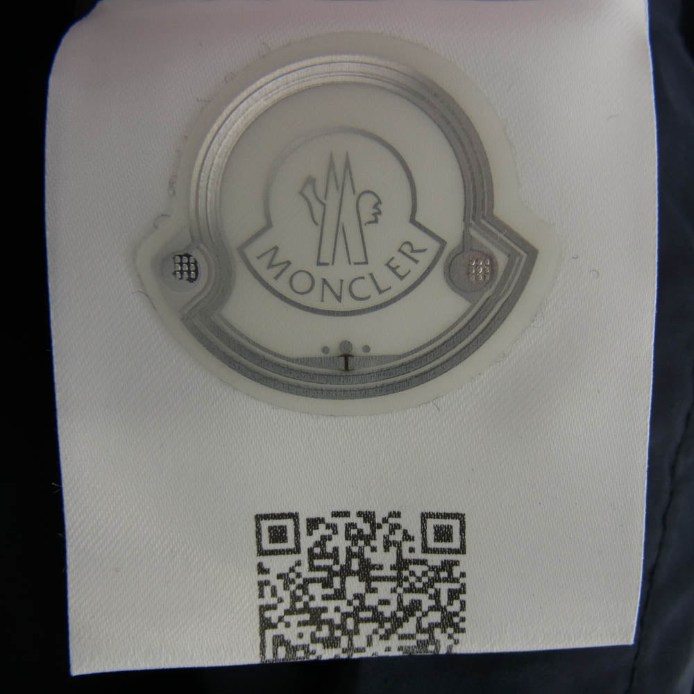 MONCLER モンクレール F10911A70840 54A91 モンクレールジャパンタグ BENOIT ブノワ フルジップ ナイロン パーカー ジャケット ネイビー ネイビー系 4【中古】