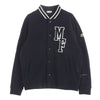MONCLER モンクレール 23AW C-SCOM-22-62196 モンクレールジャパンタグ × FRAGMENT DESIGN フラグメントデザイン ロゴワッペン スタジャン ブルゾン ブラック系 L【中古】