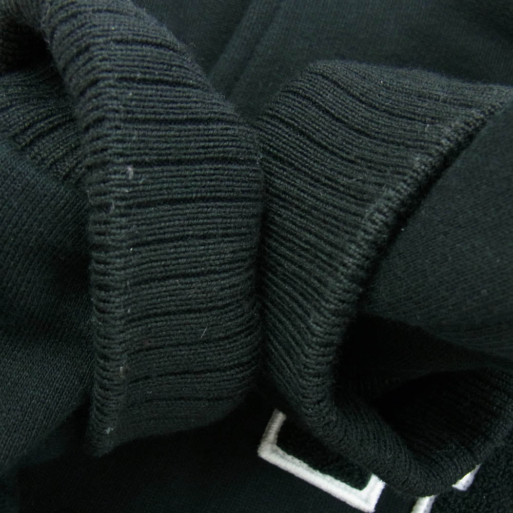 MONCLER モンクレール 23AW C-SCOM-22-62196 モンクレールジャパンタグ × FRAGMENT DESIGN フラグメントデザイン ロゴワッペン スタジャン ブルゾン ブラック系 L【中古】