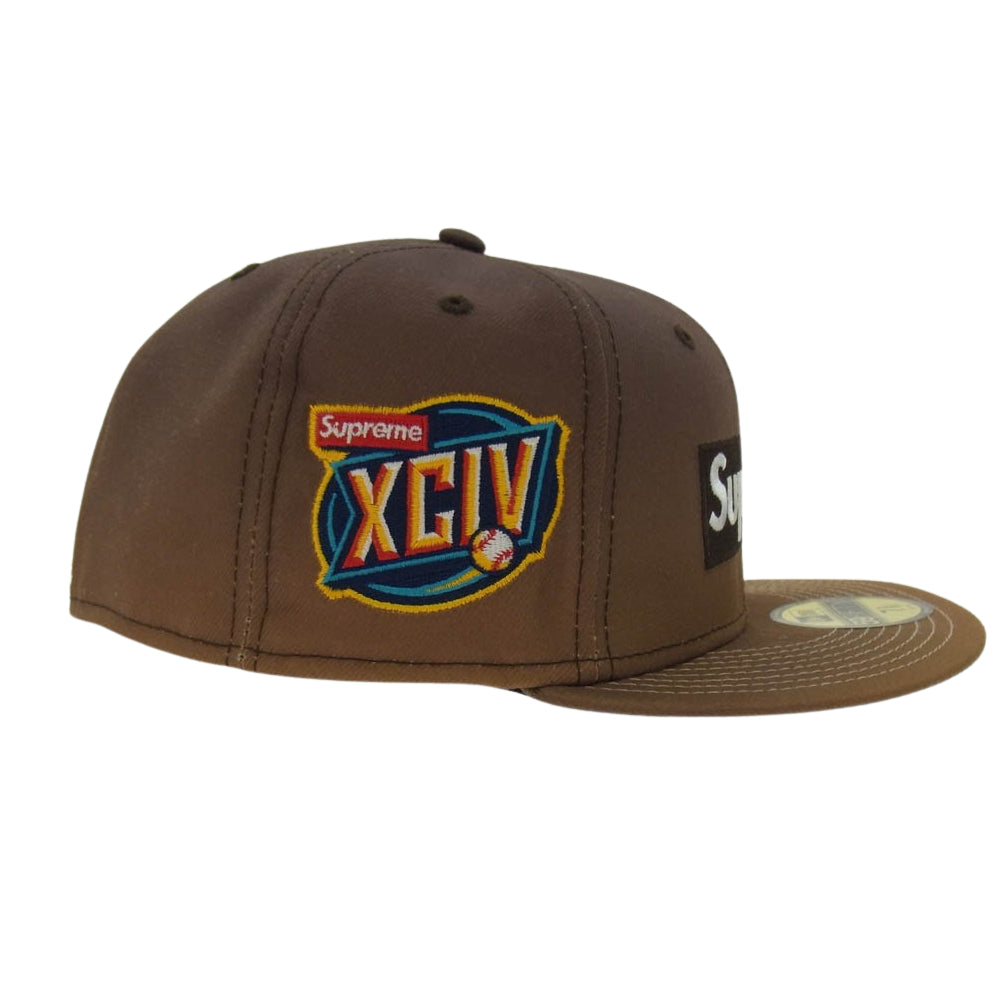 Supreme シュプリーム 23SS × New Era Gradient Box Logo Cap ニューエラ グラディエント ボックスロゴキャップ 帽子 ブラウン系 ブラウン系 7.375【中古】