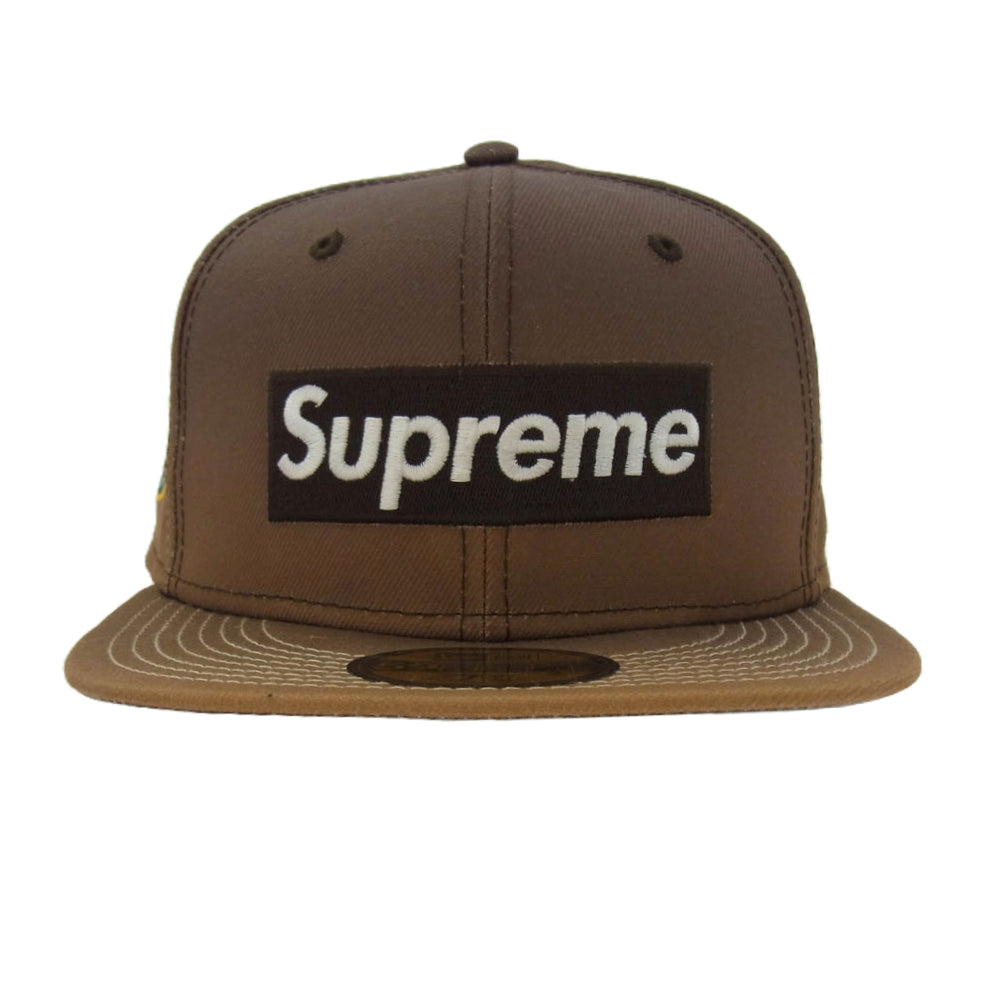 Supreme シュプリーム 23SS × New Era Gradient Box Logo Cap ニューエラ グラディエント ボックスロゴキャップ 帽子 ブラウン系 ブラウン系 7.375【中古】