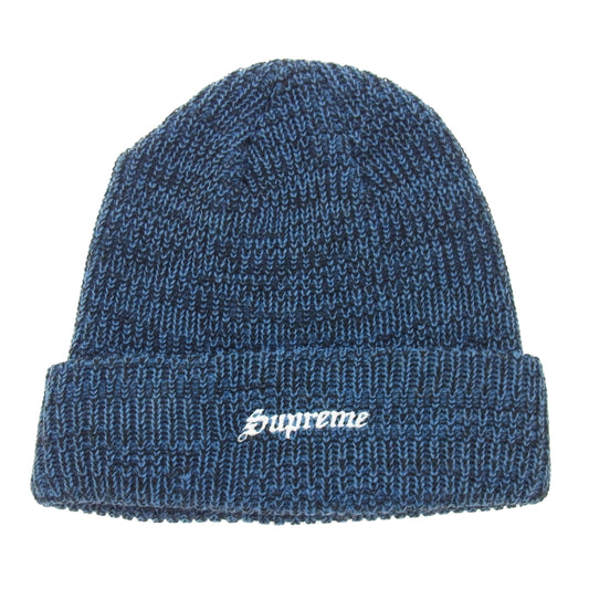 Supreme シュプリーム Twisted Loose Gauge Beanie ルーズ ゲージ ビーニー ニット帽 ネイビー系 ブラック系【中古】
