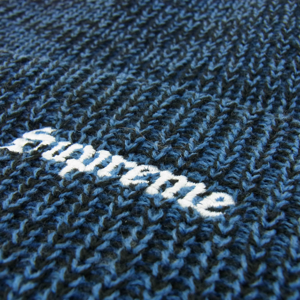 Supreme シュプリーム Twisted Loose Gauge Beanie ルーズ ゲージ ビーニー ニット帽 ネイビー系 ブラック系【中古】