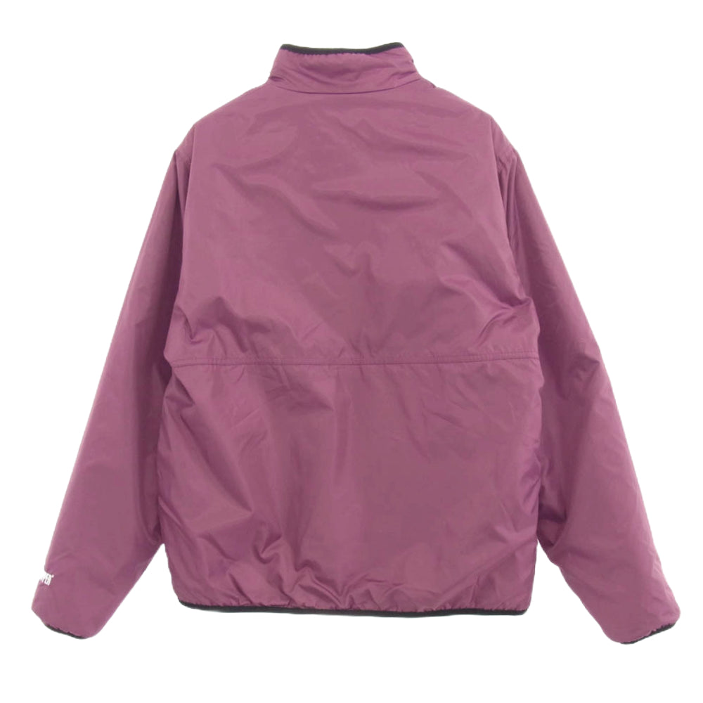 Supreme シュプリーム Reversible Colorblocked Fleece Jacket リバーシブル フリース ジャケット マルチカラー系 パープル系 L【中古】