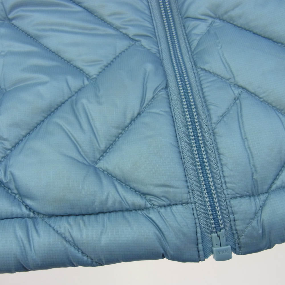 Supreme シュプリーム Spellout Quilted Lightweight Down Jacket スペルアウト ライト ダウンジャケット ライトブルー系 M【中古】