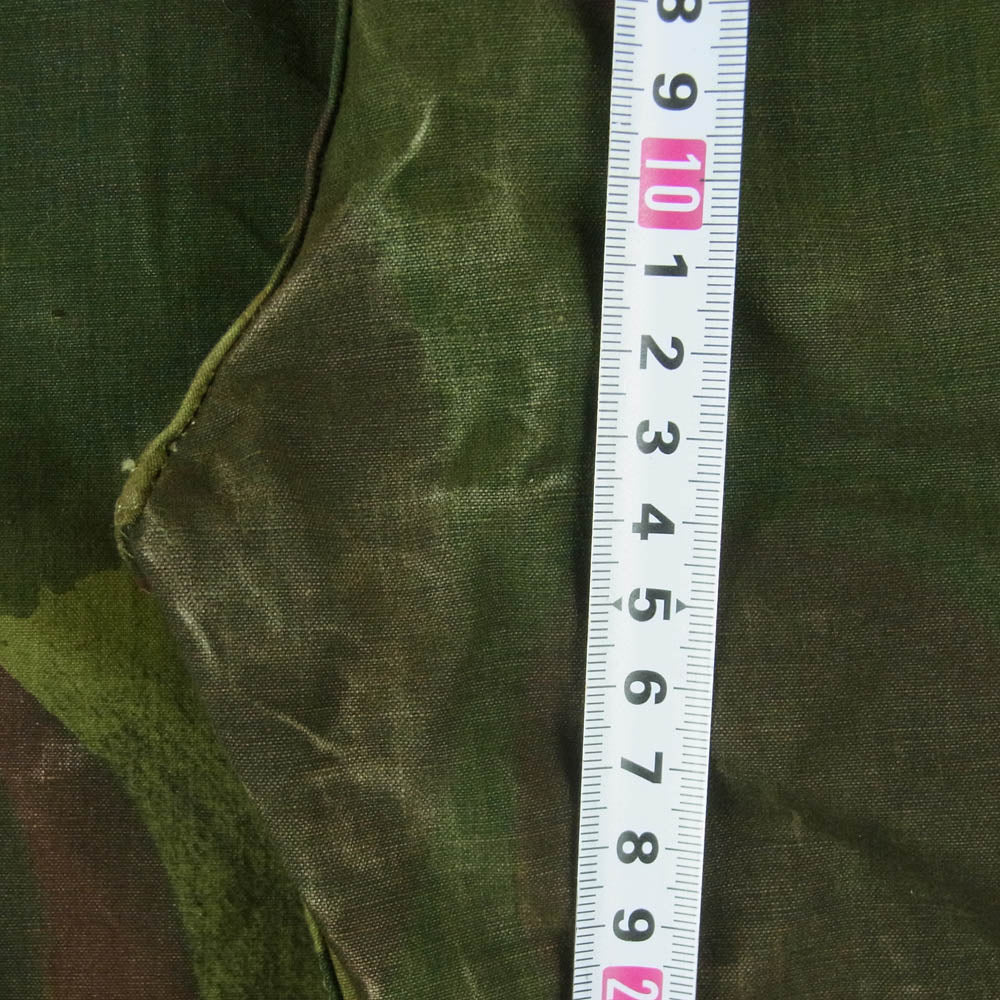 ベルギー軍 Vintage BEGETEX 50s Brush kamo pants 前期 ブラッシュ カモ パンツ グリーン系 サイズ表記なし【中古】