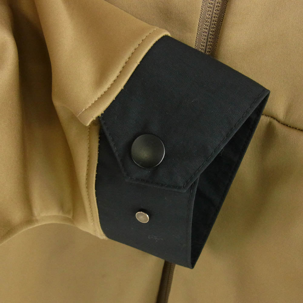 カーリーアンドこー ALL-PURPOSE PARKA ソフトシェル パーカ ジャケット ライトブラウン系 ブラック系 2【中古】