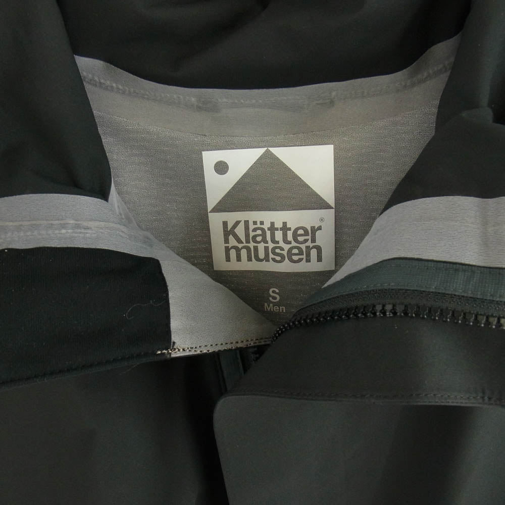KLATTERMUSEN クレッタルムーセン Allgron Jacket アルグロン ジャケット マウンテン パーカー ブラック系 S【中古】
