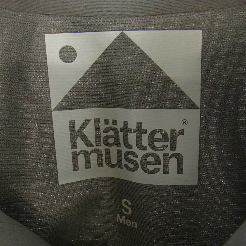KLATTERMUSEN クレッタルムーセン Allgron Jacket アルグロン ジャケット マウンテン パーカー ブラック系 S【中古】