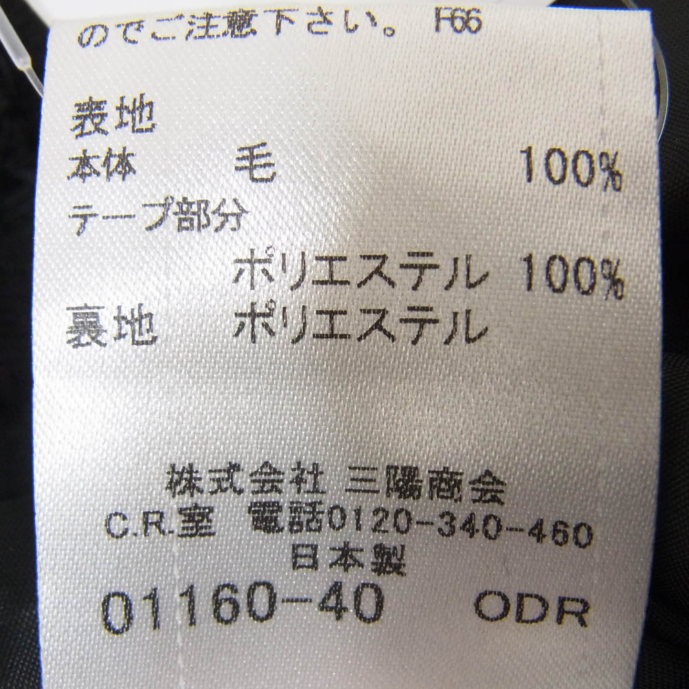 BURBERRY BLUE LABEL バーバリーブルーレーベル check skirt ノバチェック スカート ブラック系 36【中古】