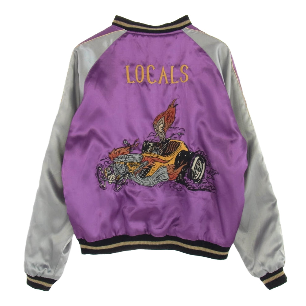 テーラー東洋 虎 LOCALS リバーシブルスカジャン TT10930 高級TAILOR