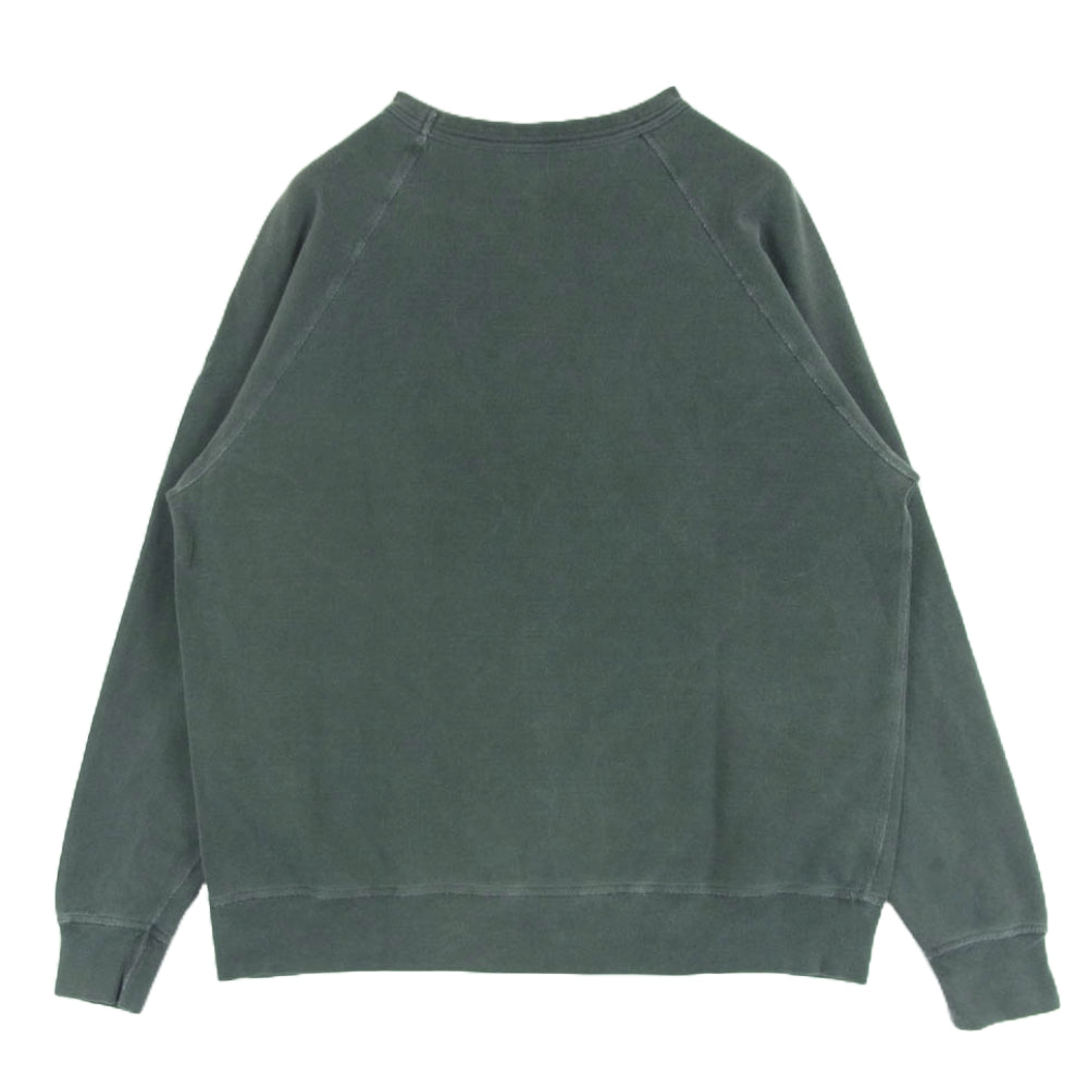 STANDARD CALIFORNIA スタンダードカリフォルニア Pima Cotton Crew Sweat ピマコットン スウェット トレーナー トップス グレー系 M【美品】【中古】