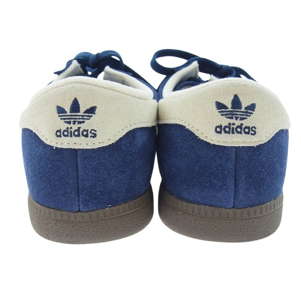 adidas アディダス IG2004 Bern ベルン スエード ローカット スニーカー ネイビー系 27.5cm【中古】