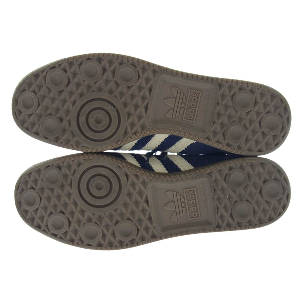 adidas アディダス IG2004 Bern ベルン スエード ローカット スニーカー ネイビー系 27.5cm【中古】