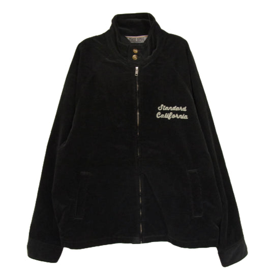 STANDARD CALIFORNIA スタンダードカリフォルニア SD Corduroy Harrington Jacket コーデュロイ ハリントン ジャケット ブラック系 M【中古】